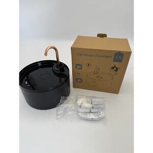 Cat Water Fountain 71oz w/ Copper Faucet – Auto Dispenser + 6 Filters